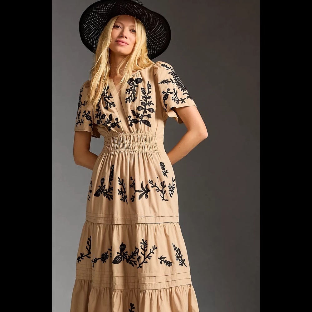 Embroidered Somerset Dress - Picture 3 of 16